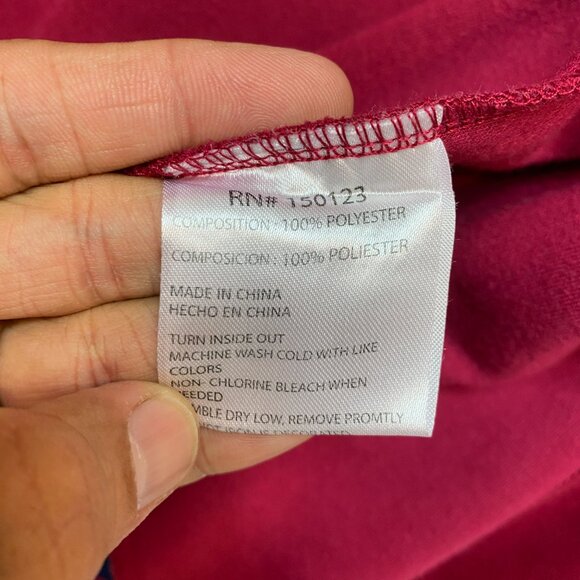 FC Barcelona Jacket Mens S Red Barca Full Zip Knit Soccer - Picture 8 of 13